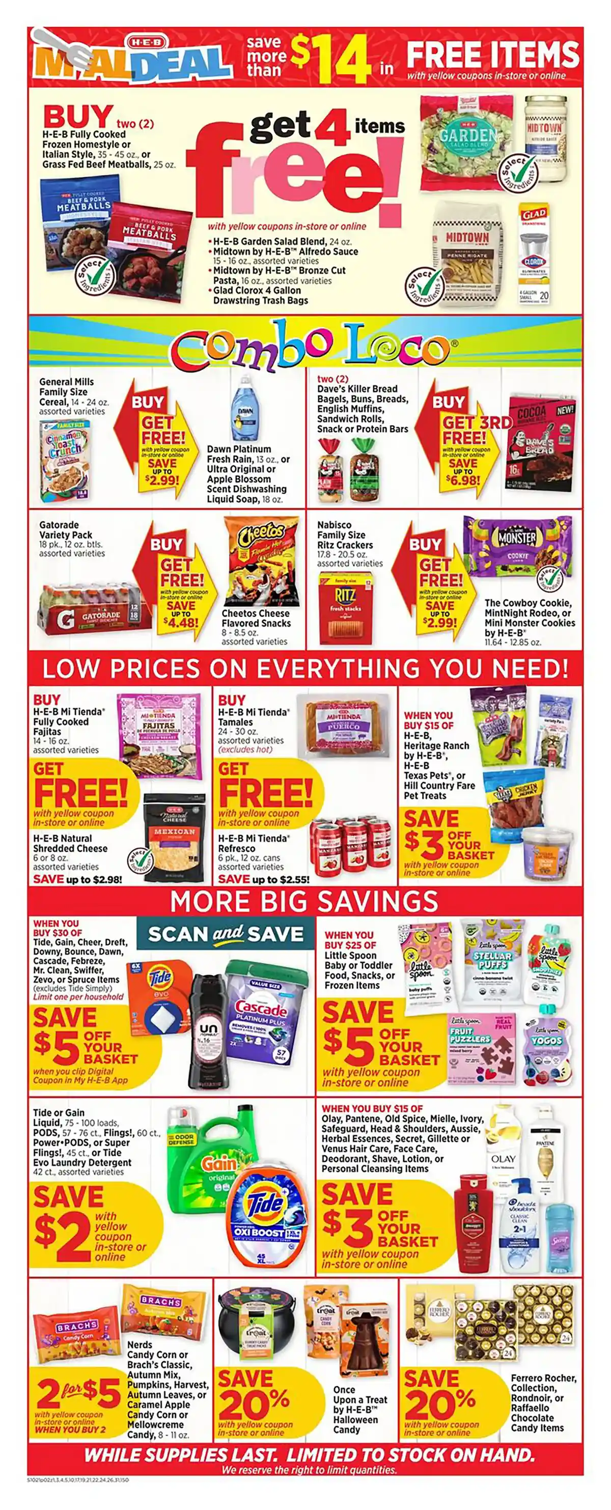 Sprouts Discount Program HEB Weekly Ad Circular 10/21/2026