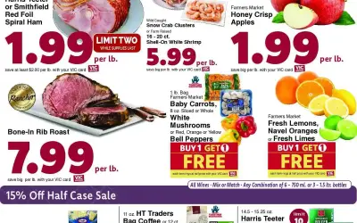 Harris Teeter Weekly Ad Circular 10/1/2025