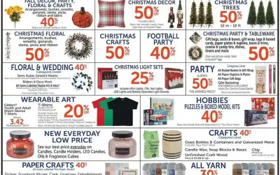 Hobby Lobby Weekly Ad Circular 10/5/2025